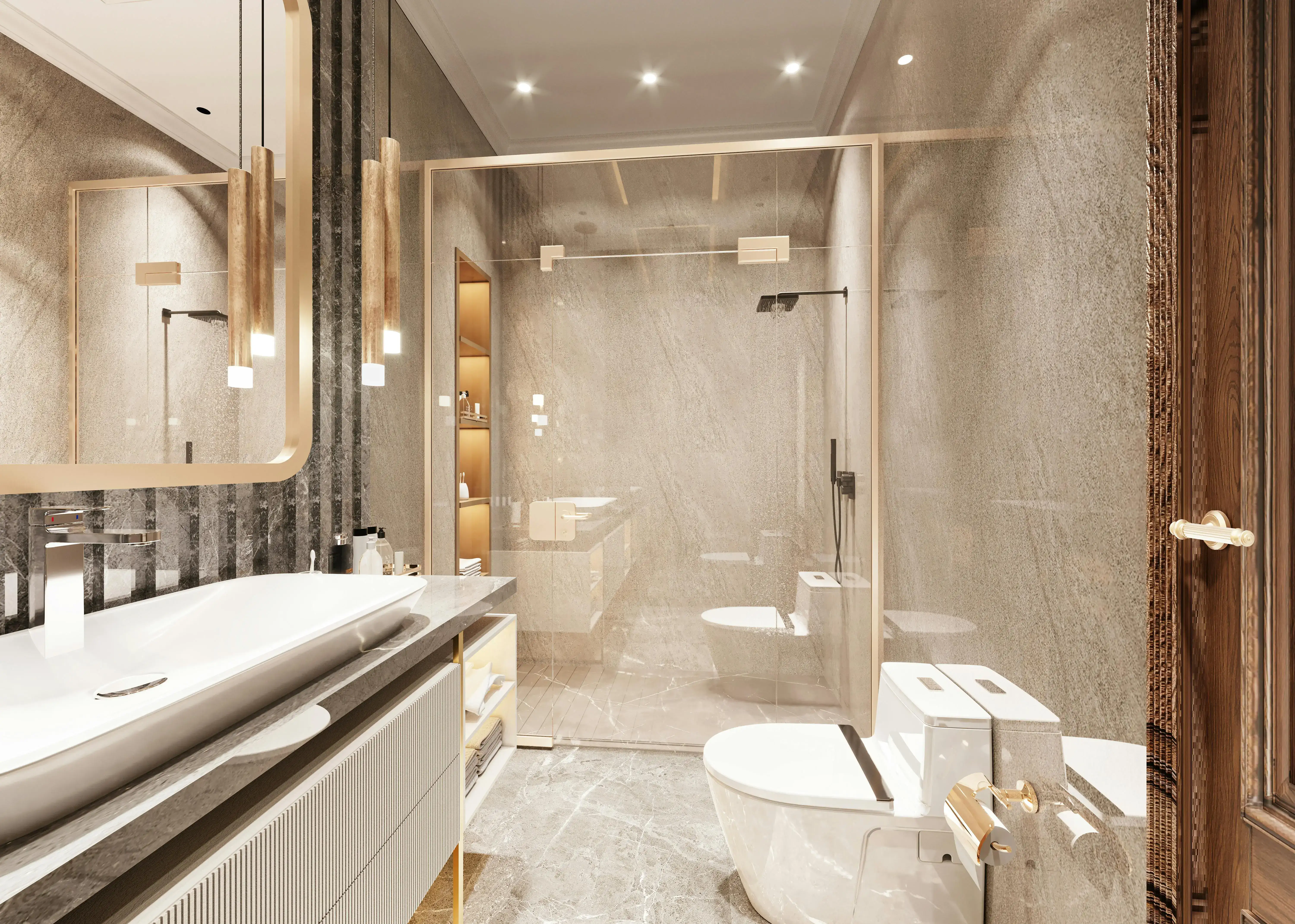 luxury bathroom design